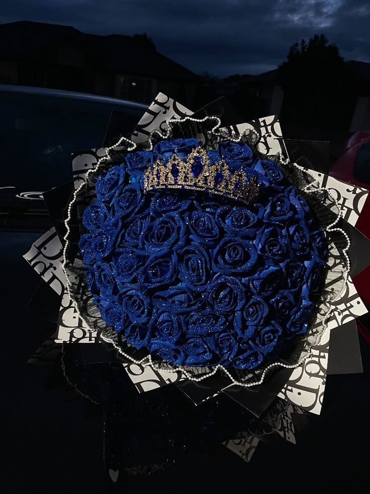 LovelyPresents - Luxe Glitter Rozenboeket