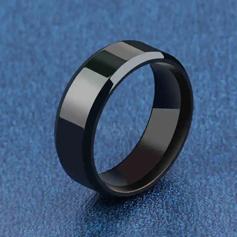 Stalen Ring in Meerdere Kleuren – Elegant Valentijnscadeau voor Stijlvolle Liefhebbers